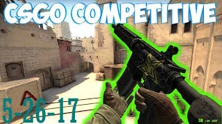 Competitive CSGO Highlights on Mirage - 5/26/17 - CSGO Gameplay
