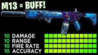 the NEW M13 in MODERN WARFARE... (it got buffed)