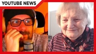 Gronkh überrascht MarmeladenOma