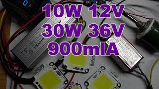 10W 12V 30W 36V 900mlA led светодиоды с алиэкспресс aliexpress