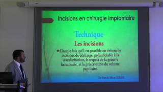 6ème commandement dentaire: les incisions