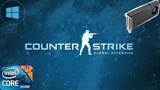 RX 480 CS GO Ultra settings 1080p i5 4460 8gb ram windows 10 350fps