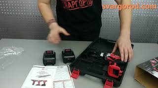 Аккумуляторный шуруповерт Edon AD-24