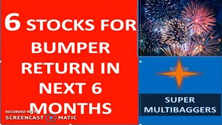 06 multibagger stocks for 2020 | multibagger stocks 2019 in India |