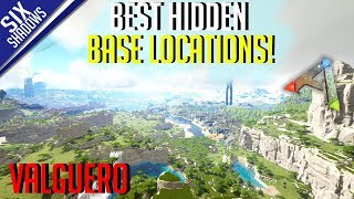 VALGUERO BEST HIDDEN BASE LOCATIONS! - NEW VALGUERO MAP | Ark: Survival Evolved
