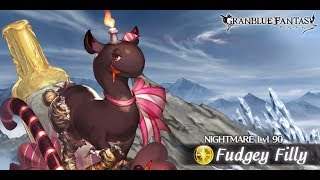 Nightmare Lv90 Fudgey Filly (WHERE'S MY DAO THO)