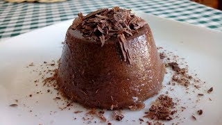 PUDIM  DE CHOCOLATE (POR FERNANDO COUTO)