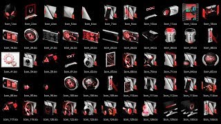 Windows 10 Alienware Invader Red custom Icon Pack