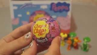 Открываем шоколадное яйцо Чупа-Чупс Сивинка Пеппа
