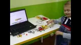 Робототехника для дошкольников Lego WeDo 02.11.2013