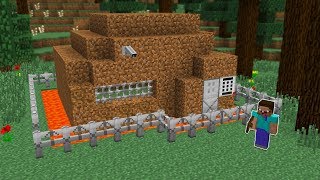 NOOB VS EV GÜVENLİ NOOB EVİ! - Minecraft