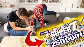 PRANK - JE FAIS CROIRE À MON FRÈRE QU'IL A GAGNÉ 250 000 € !!! ?@Swan The Voice - Néo & Swan