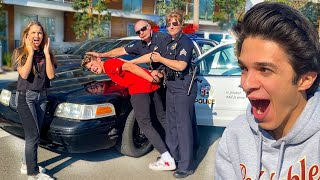 ARRESTING MY SISTER'S "BOYFRIEND" PRANK!! (Freakout)