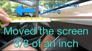 Tesla Model 3 Center Screen Moves