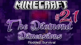 "COLLECTING RELICS" | Diamond Dimensions Modded Survival #21 | Minecraft