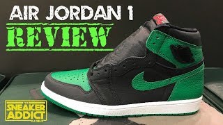 Air Jordan 1 Pine Green 2020 Retro Sneaker Detailed Honest Review - WATCH BEFORE YOU BUY