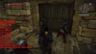 AMD FX-8350 & R9 290 - The Witcher 2 Ultra Settings Gameplay Benchmark