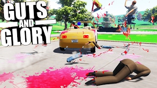 Guts And Glory - NEW UPDATE! RELEASED ON STEAM, 3D HAPPY WHEELS - Funny Moments Gameplay