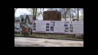 Дом Офицеров и парк. Микрорайон Транспортный. Гора. Белогорск, Амурская область. 2017 год.