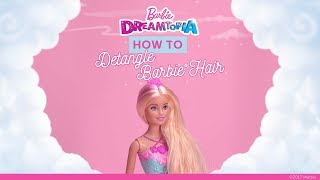 How to Detangle Barbie's Hair | Dreamtopia | Barbie