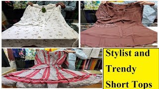আবারও সবচেয়ে সস্তায় কিনুন শর্ট টপস  New Stylist Short Tops for Girls