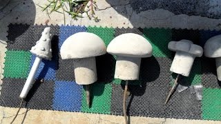 Фигурки из бетона. Как сделать