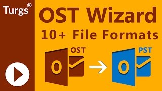 Turgs OST Wizard - Convert OST to PST & OST2PST Converter