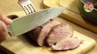 Жареная утиная грудка. Roasted duck breast