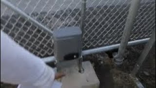 SL600AC L sliding gate opener