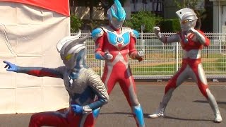 ウルトラマンスペシャルショー　ギンガS、ゼロ、エース 3 人の共演！ウルトラマンベリアル登場！ブレなし高画質  Ultraman show kidsshow