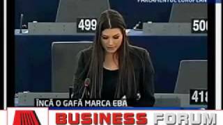 Elena Basescu are din nou probleme cu limba romana