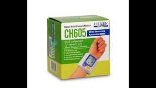 Ремонт тонометра Citizen CH 605 выдает ошибку