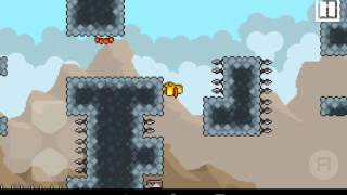Gravity Duck -- Mountains Final Level
