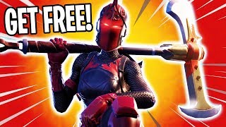 HOW TO GET THE RARE RED KNIGHT SKIN FREE! "Fornite Top 10 Hardest Skins To Get!!"