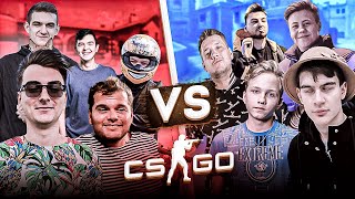 ШОУ МАТЧ ПРОТИВ СТРИМЕРОВ ПО CS:GO (ft. Bratishkin, Zeus, Evelone, Ceh9, Шок, Monesy)