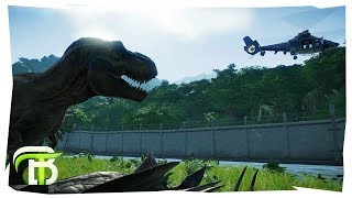 Jurassic World Evolution #10 | RELEASING T-REX