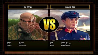 Shockwave Challenge Mode: Dr Thrax vs General Tao