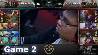SuperMassive vs Gigabyte Marines | Game 2 LoL MSI 2017 Play-In | SUP vs GAM G2 MSI 2017