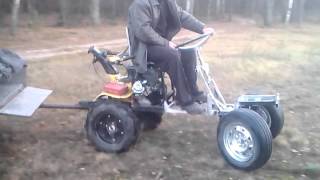 Самодельный минитрактор из мотоблока целина нмб 90