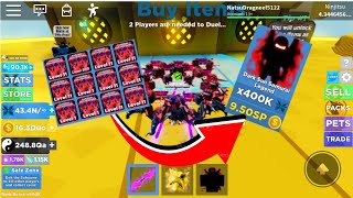 I SPENT 2,582 ROBUX ON NINJA LEGENDS | GETTING THE BEST RANK | NINJA LEGENDS GIVEAWAY |