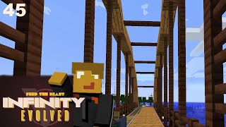 FTB Infinity - E46 - Solar Expansion and Building a Bridge