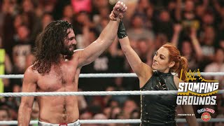 Seth Rollins vs Baron Corbin full match highlights l WWE Stomping Grounds 2019 HD