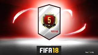 5TH IN THE WORLD REWARDS! - FUT CHAMPS ULTIMATE TOTW PACK! - FIFA 18 Ultimate Team