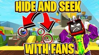 Epic Hide And Seek With Fans In Roblox Bee Swarm Simulator