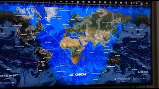 G0SEC Quick Video on my Geochron with Real Time Weather Update V2!