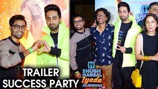 Ayushmann Khurrana And 'Shubh Mangal Zyada Saavdhan' Team Celebrates Trailer Success Party