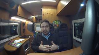 Автодом из цельнометаллического фургона за 485 тысяч рублей.