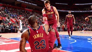 LeBron James 16 Points 1st QTR! Cavs 5 Game Win Streak! 2017-18 Season