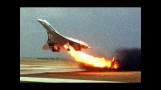 Air France Concorde flight 4590 takes off with fire: Concorde crash that killed 113