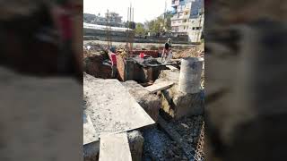 Bagh Bhairab Villa ,Plot 5 Lower Tie Beam To Plinth Tie Beam Construction